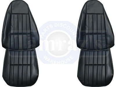 1980-1981 Chevy Camaro Standard Front and Rear Seat Upholstery Covers